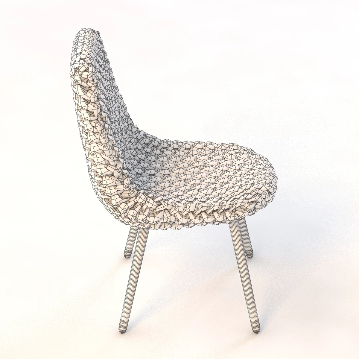 Hans Sapperlot Loden Chair 3D Model_07