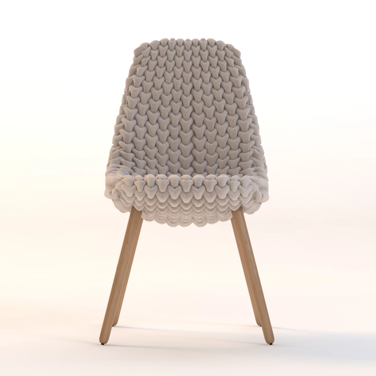 Hans Sapperlot Loden Chair 3D Model_013