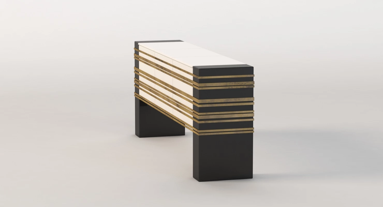 Herve Van Der Straeten Buffet Console 3D Model_06