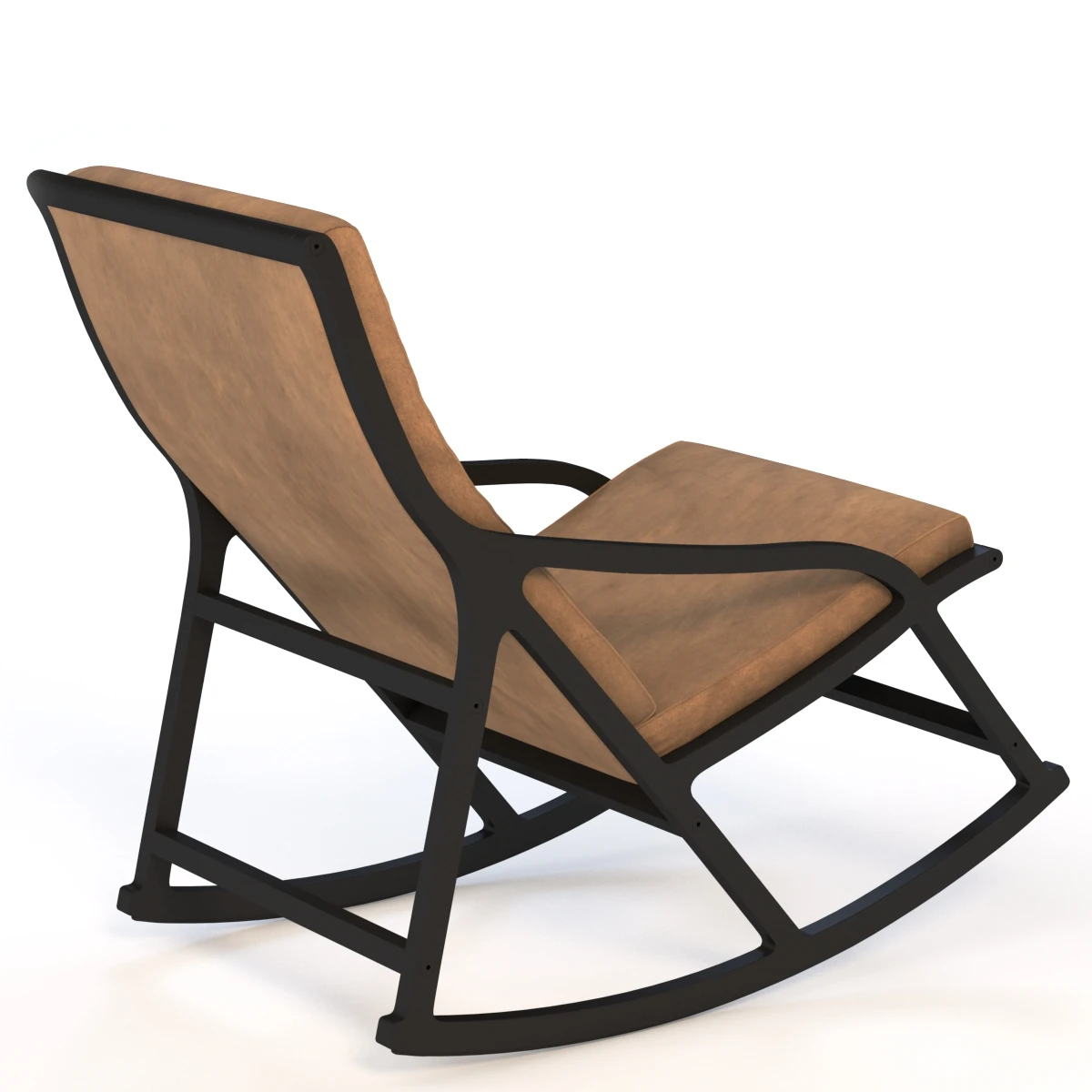 Hoto Derive Ligne Roset Rocking Chair 3D Model_05