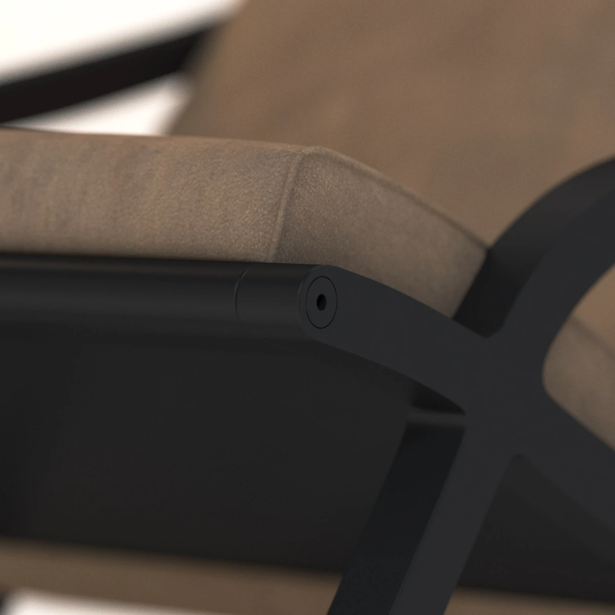 Hoto Derive Ligne Roset Rocking Chair 3D Model_011