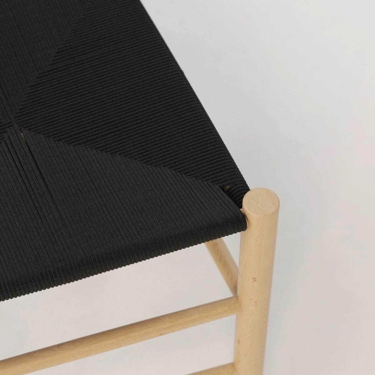 Hoto Fredericia J 39 Wooden Chair 3D Model_08