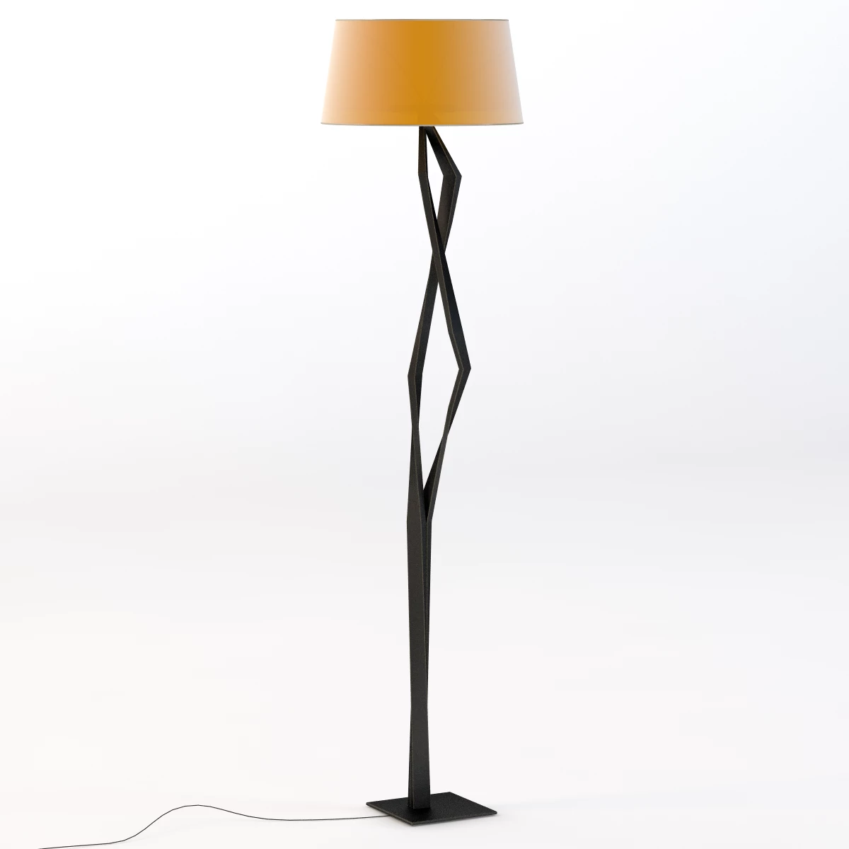 Hubbardton Forge Facet Floor Lamp 3D Model_01