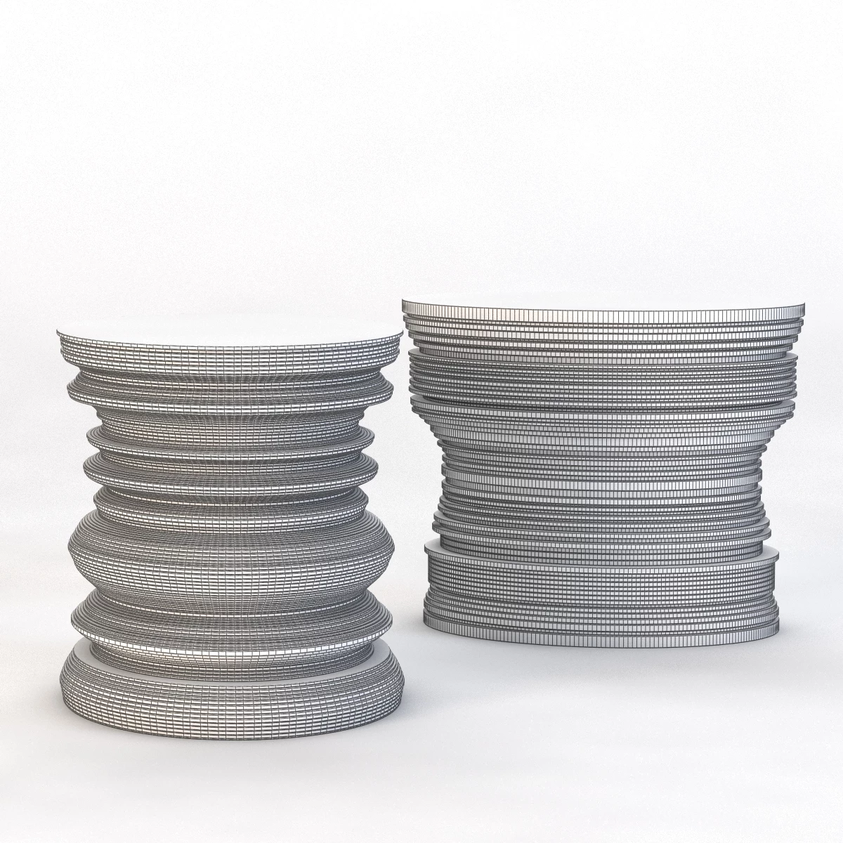 Hudson Mille Occasional Dubble Table 3D Model_03