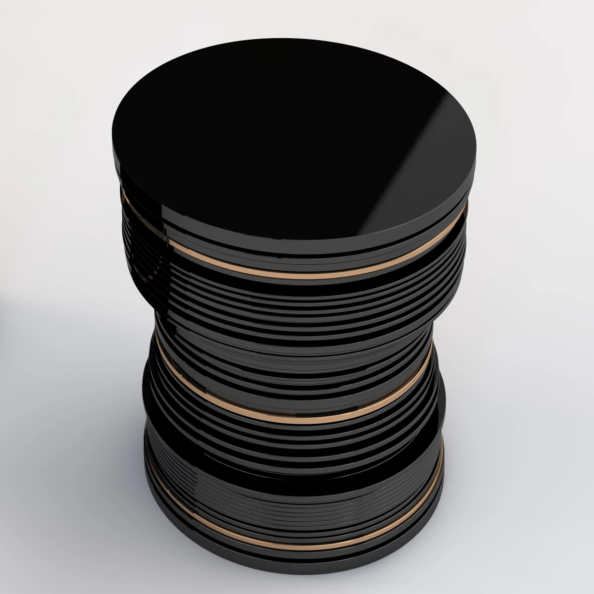 Hudson Mille Occasional Dubble Table 3D Model_09