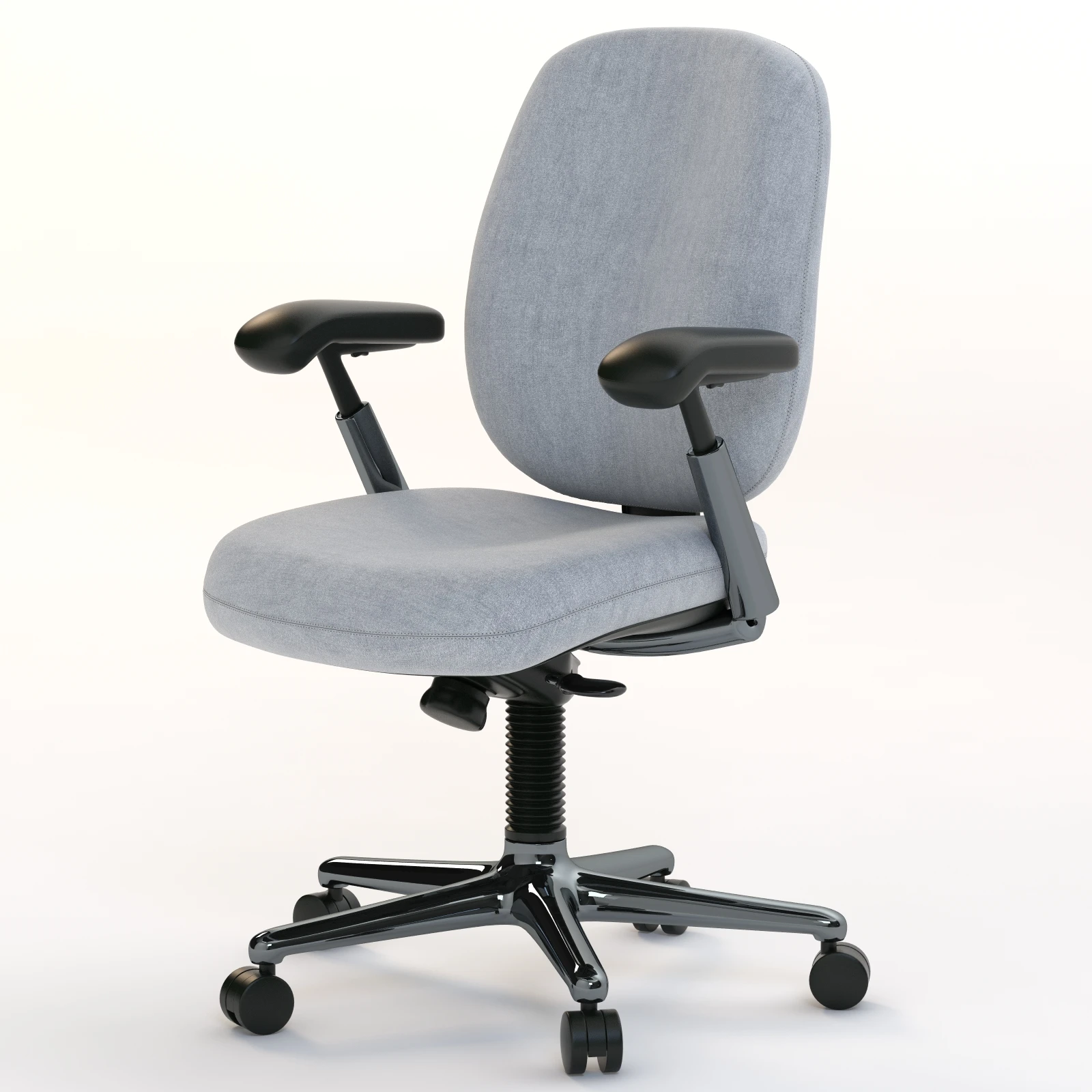 Hyper Realistic Herman miller performance office ergon 3 chair 3D Model_05
