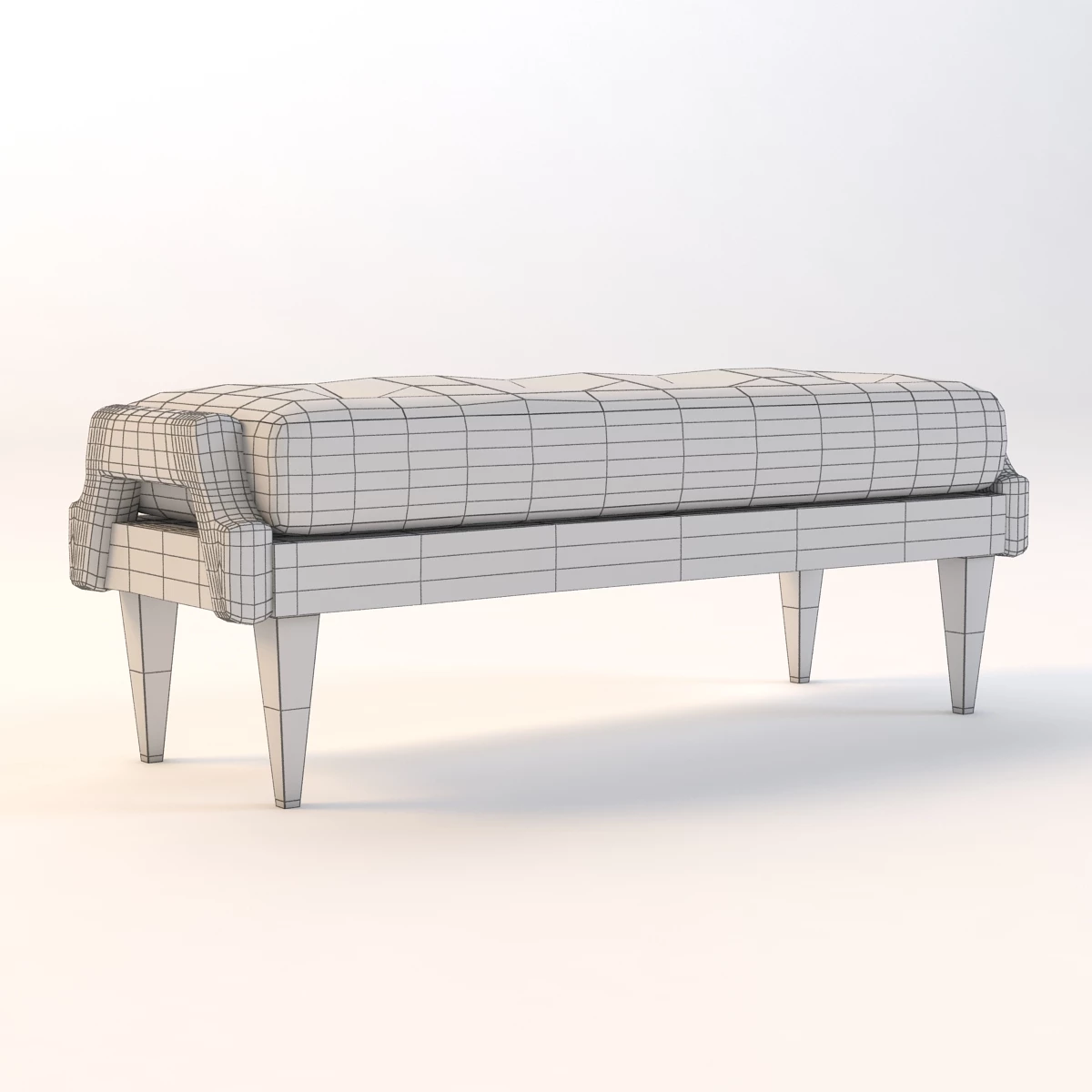 Ignite bench 3D Model_06