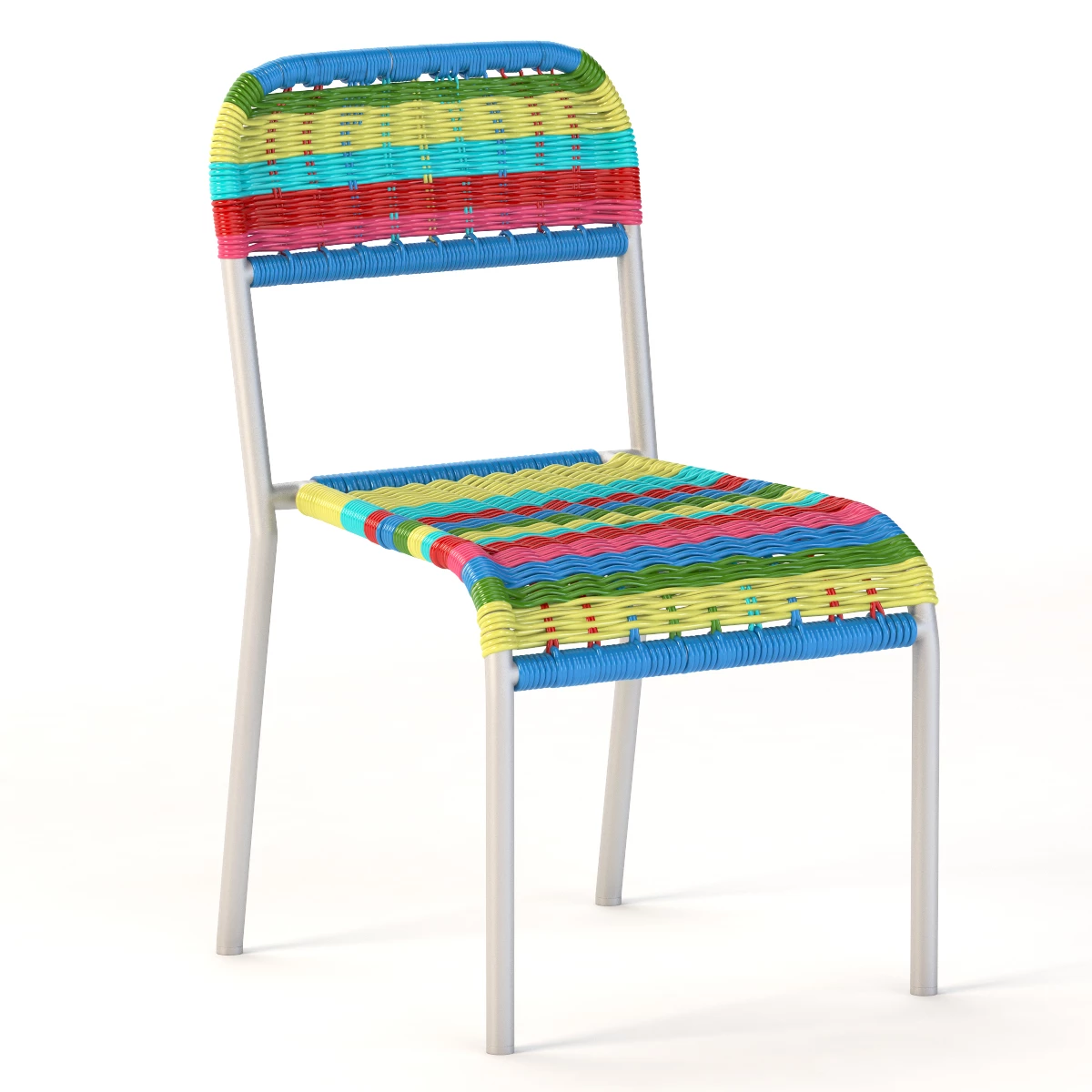 IKEA Fargglad Children Chair 3D Model_01