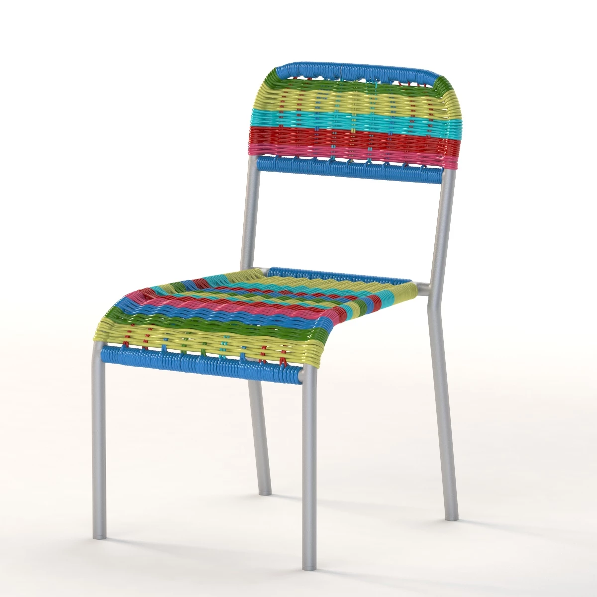 IKEA Fargglad Children Chair 3D Model_05