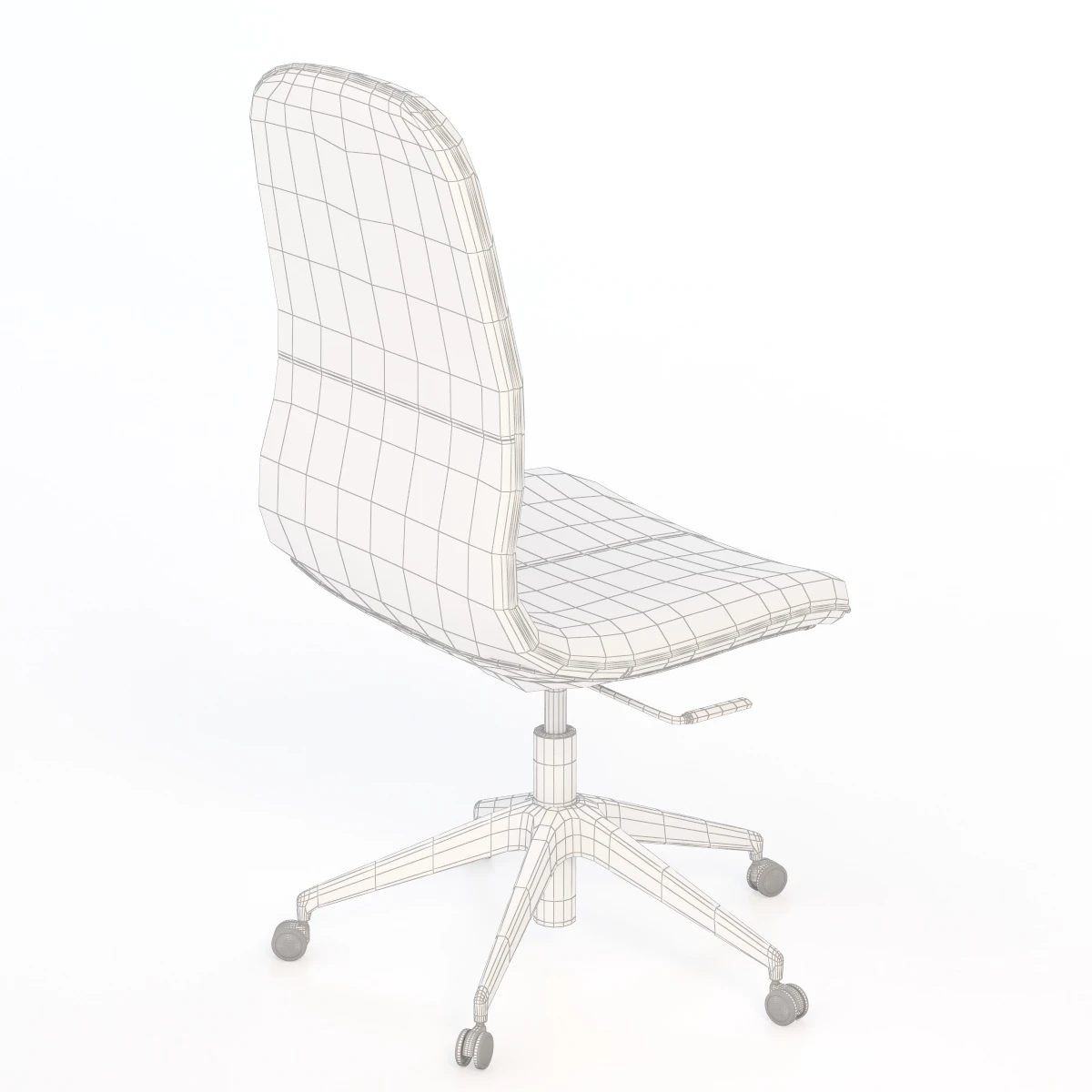 IKEA Langfjall Swivel Chair 3D Model_07