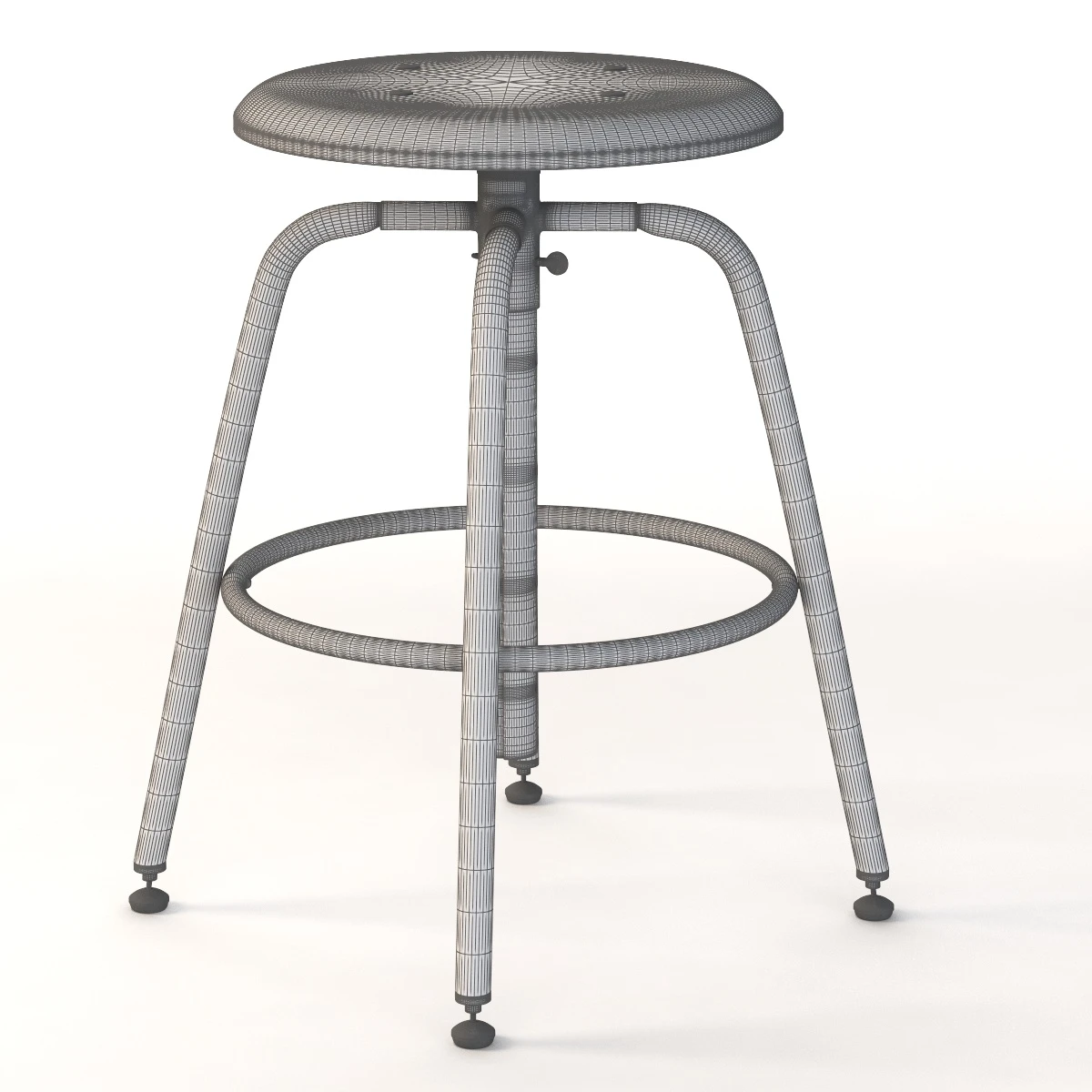 IKEA New Kullaberg Stool 3D Model_012