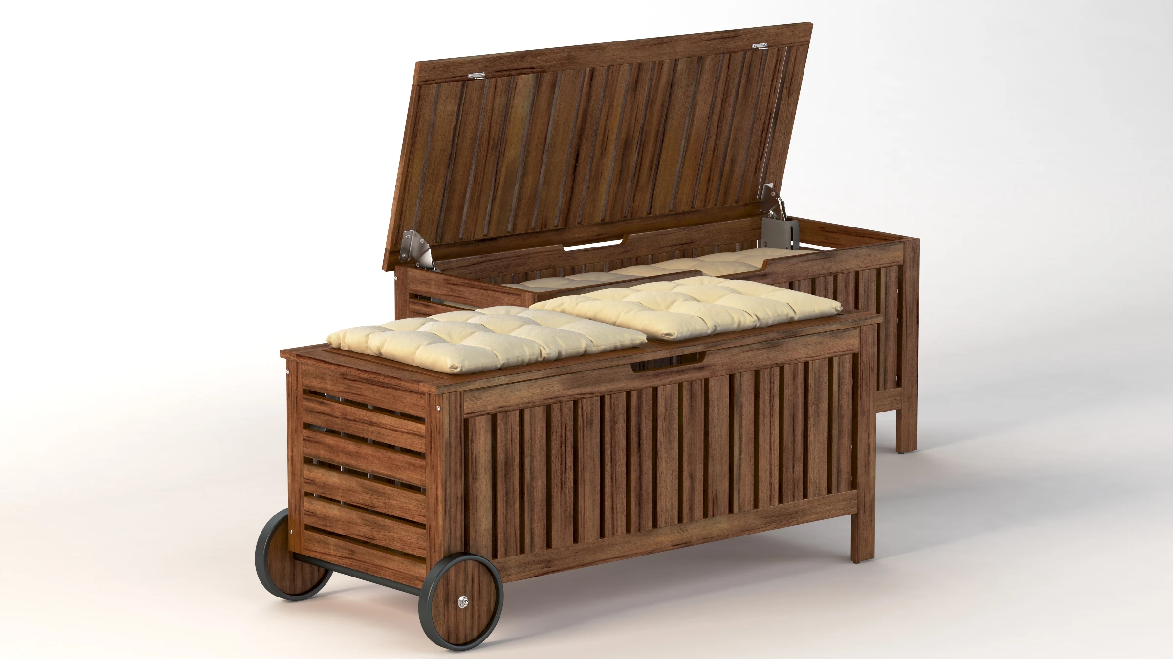 IKEA Applaro Bench with Storage Bag 3D Model_06