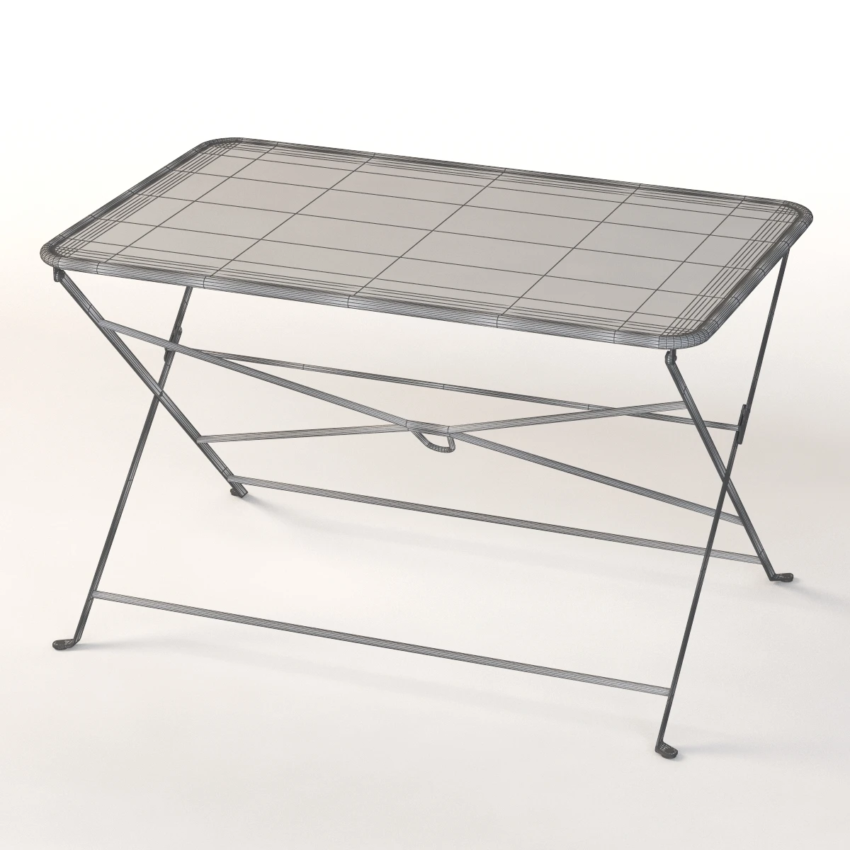 IKEA SALTHOLMEN Outdoor Table 3D Model_011