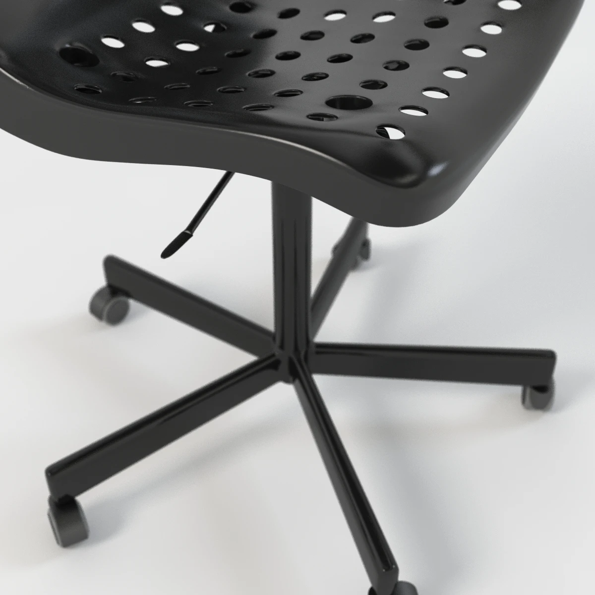 Ikea Skalberg Sporren Swivel Chair 3D Model_012