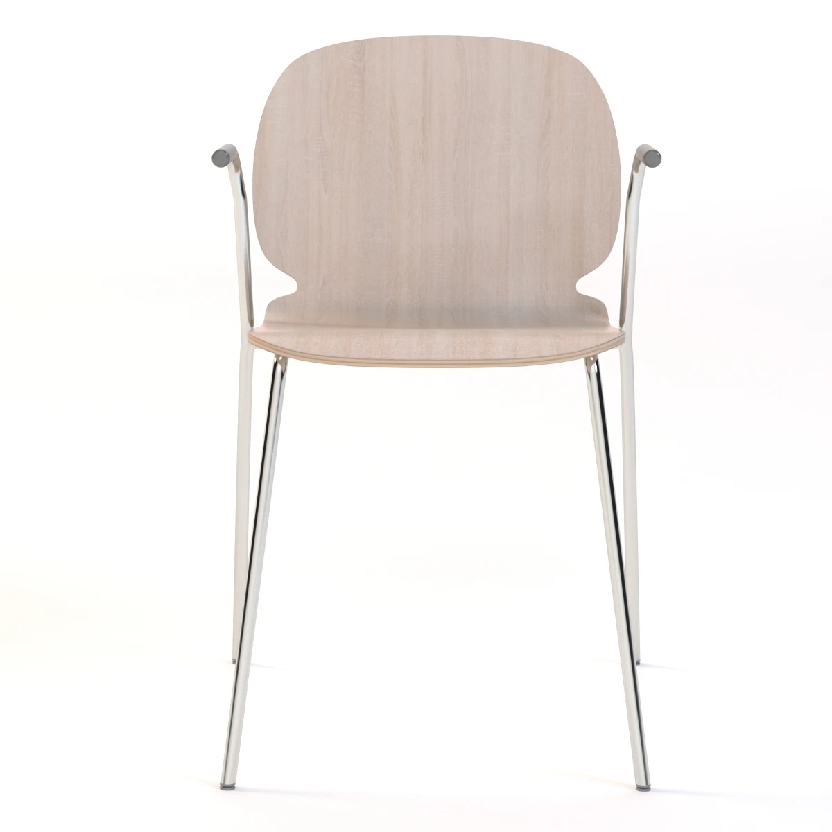 IKEA Svenbertil Chair With Armrests 3D Model_09