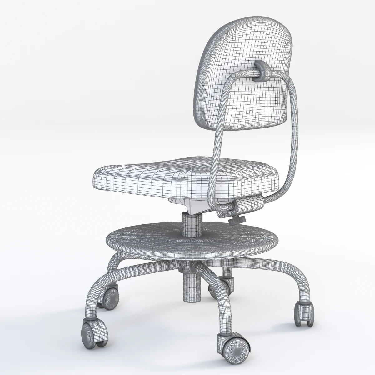 Ikea Vimund Chair 3D Model_06