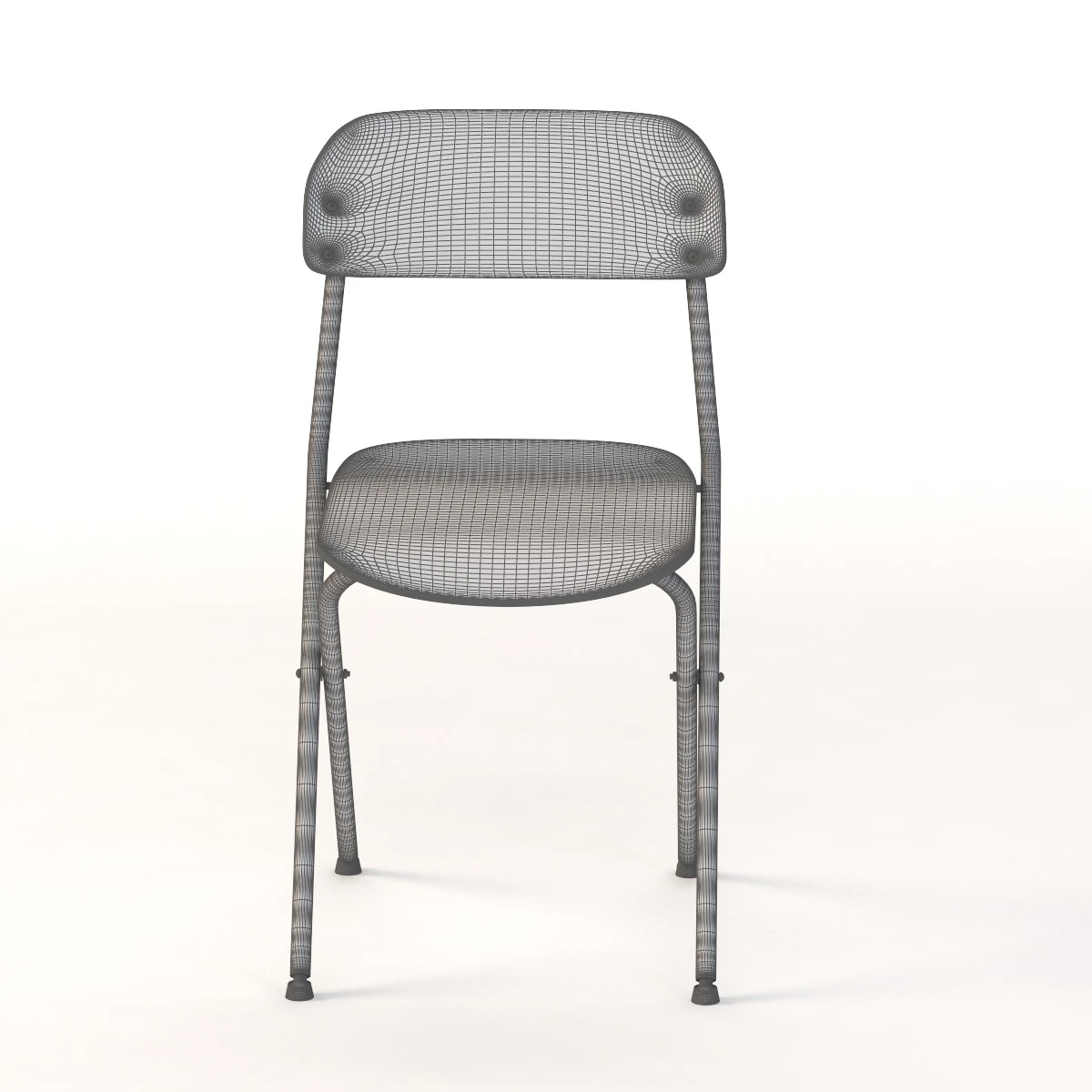 IKEA VSSAD Folding chair 3D Model_011