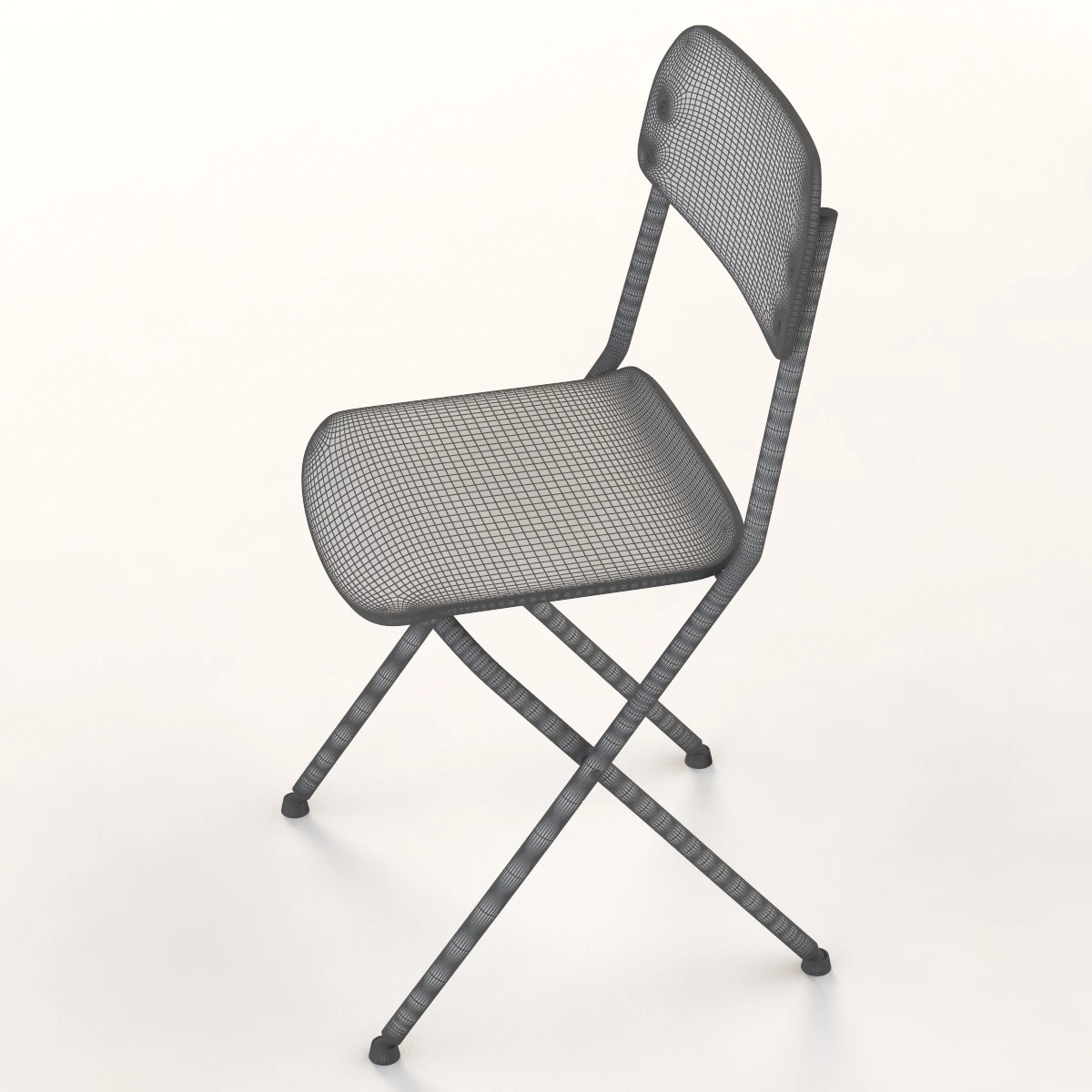 IKEA VSSAD Folding chair 3D Model_012
