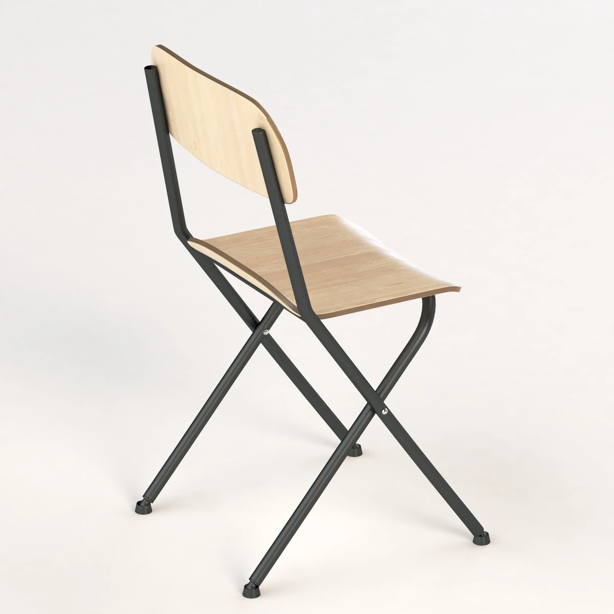 IKEA VSSAD Folding chair 3D Model_07