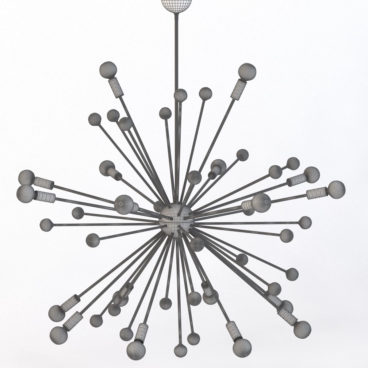 Imogene Large Chandelier by Arteriors 3D Model_03