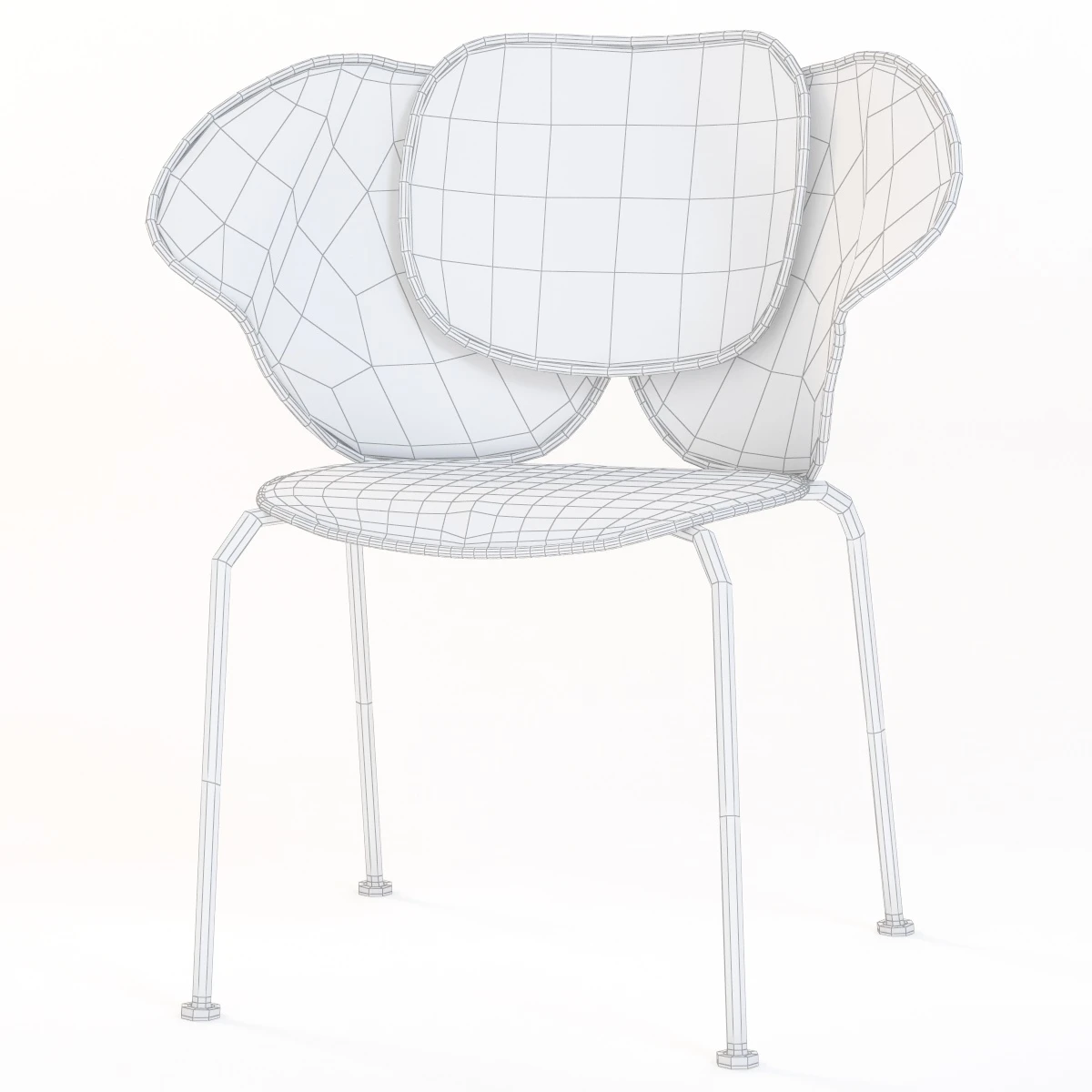 Inday Elitre Garden Chair 3D Model_010