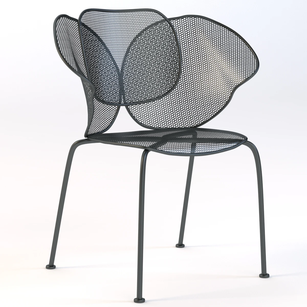 Inday Elitre Garden Chair 3D Model_01