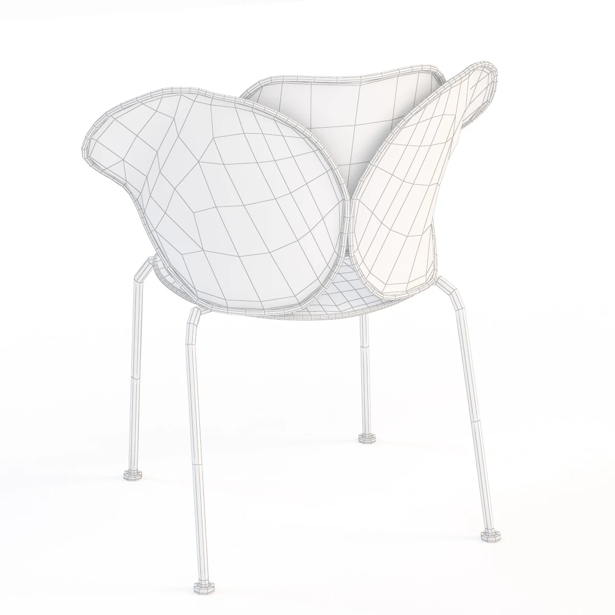 Inday Elitre Garden Chair 3D Model_012