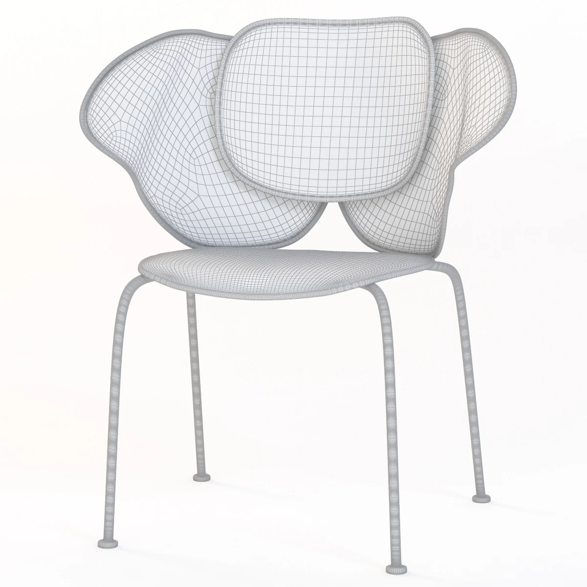 Inday Elitre Garden Chair 3D Model_09