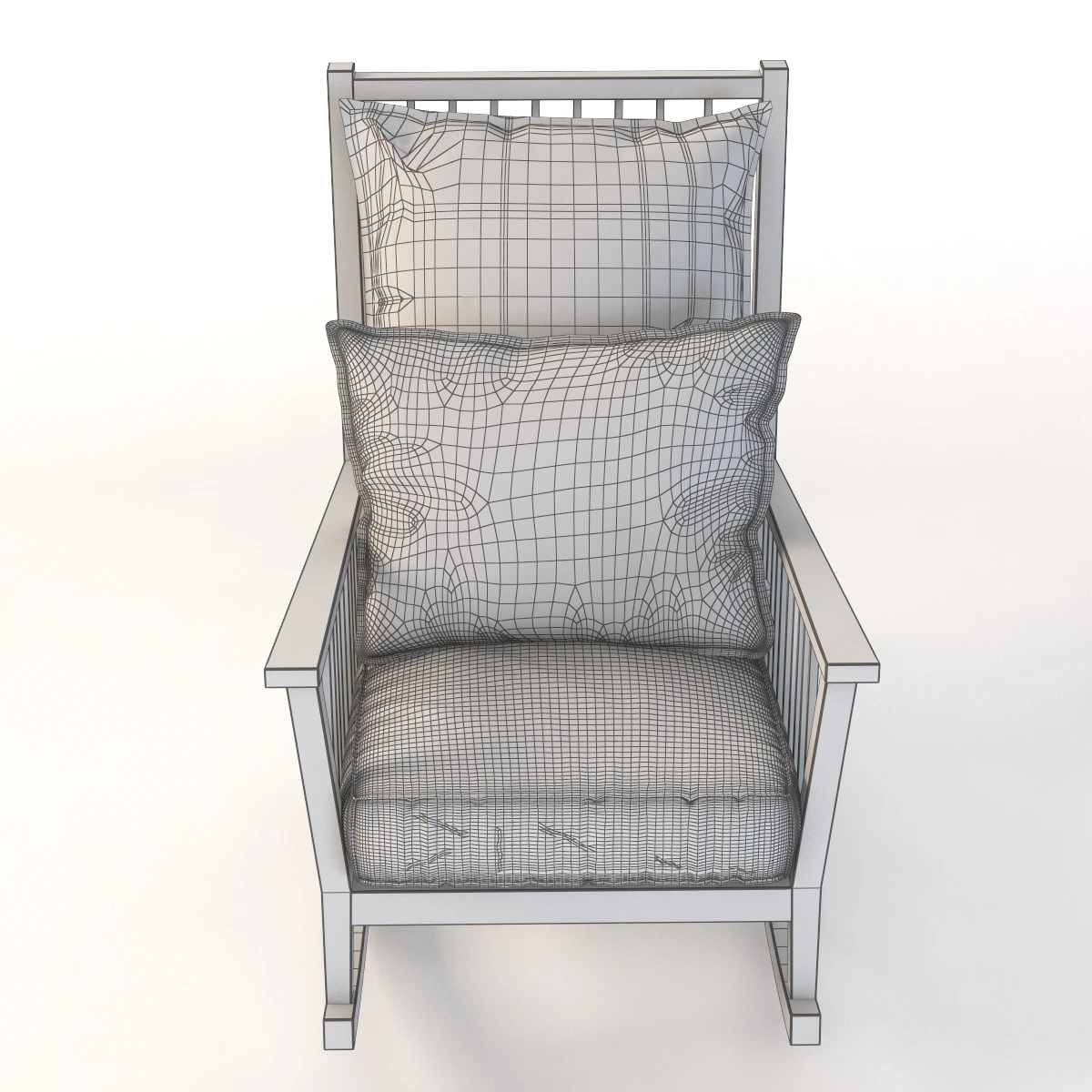 InOut 709 Gervasoni Rocking Armchair 3D Model_016