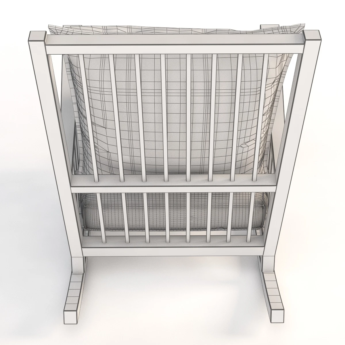 InOut 709 Gervasoni Rocking Armchair 3D Model_018