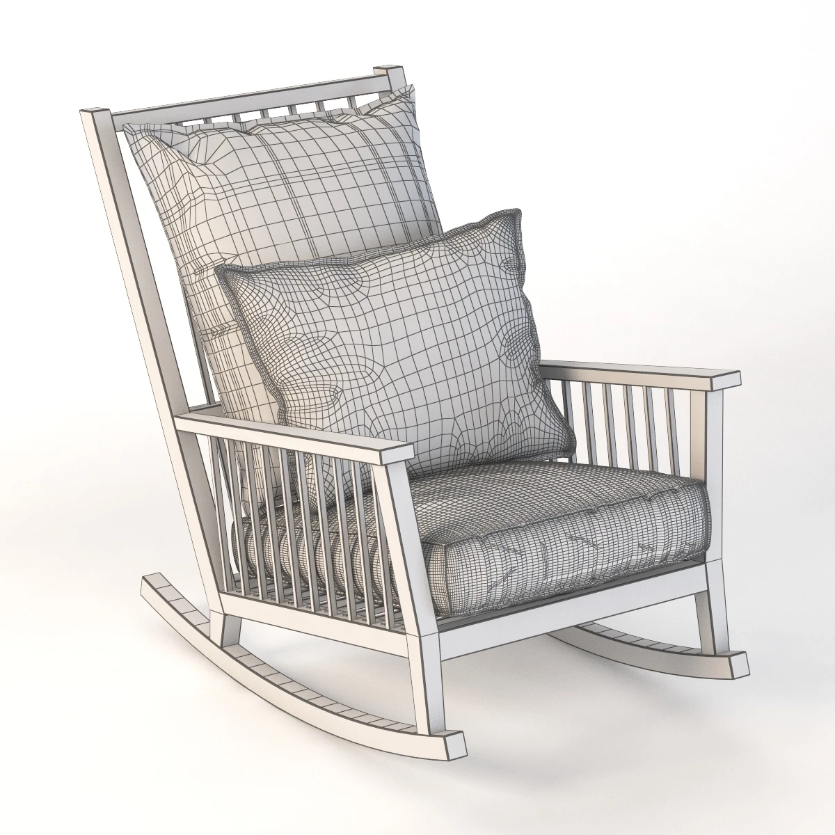 InOut 709 Gervasoni Rocking Armchair 3D Model_014