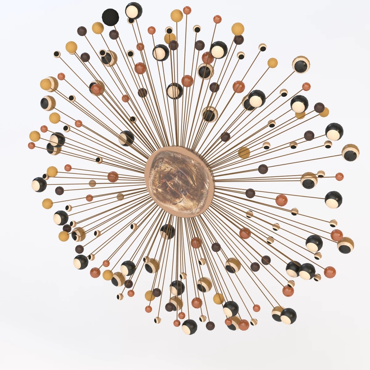 Iron Werks Dazzle Wall Sculpture 3D Model_05