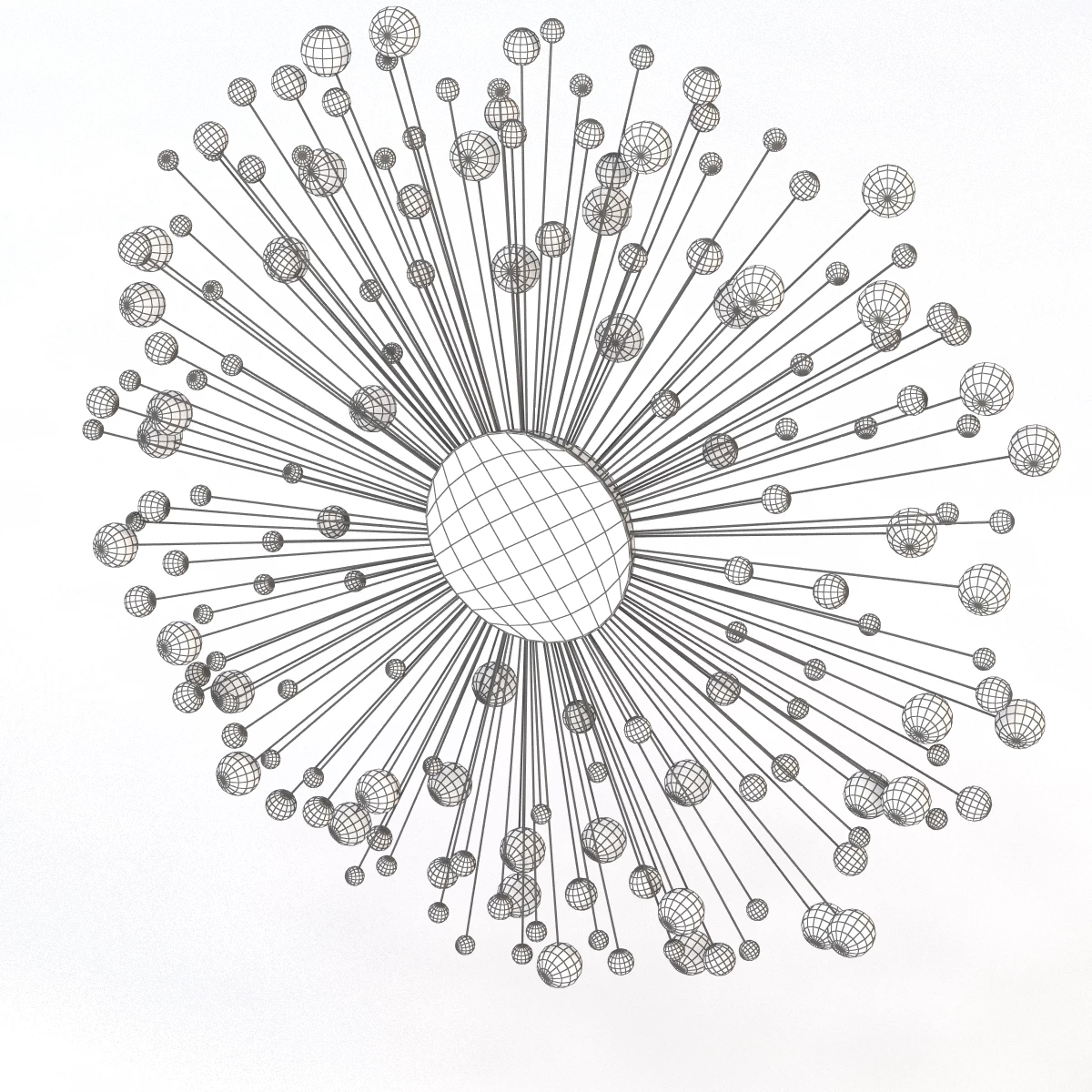 Iron Werks Dazzle Wall Sculpture 3D Model_06