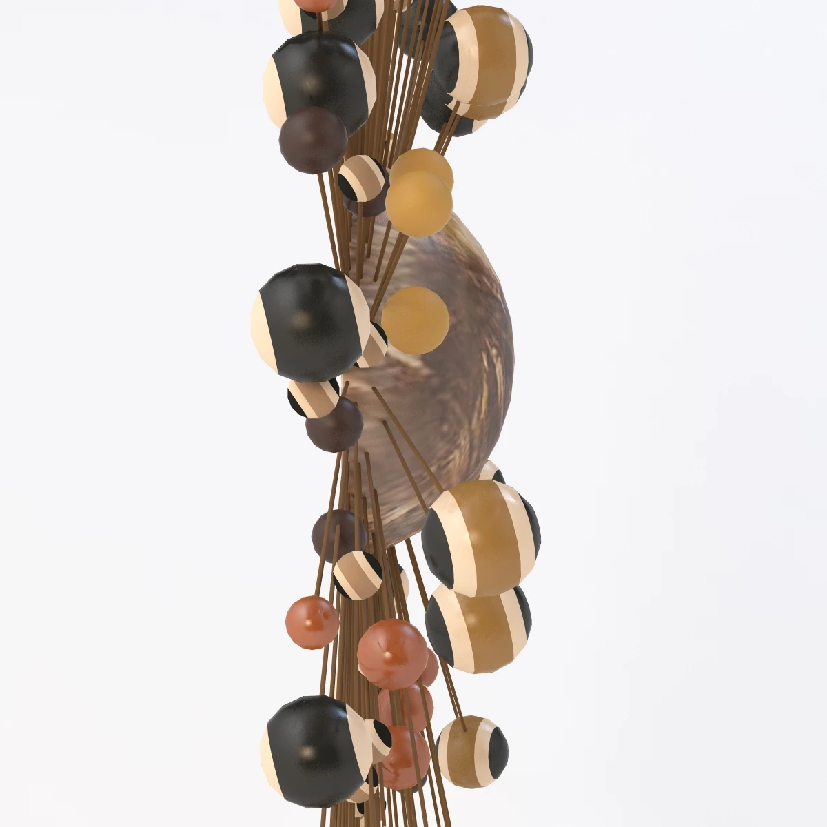 Iron Werks Dazzle Wall Sculpture 3D Model_04