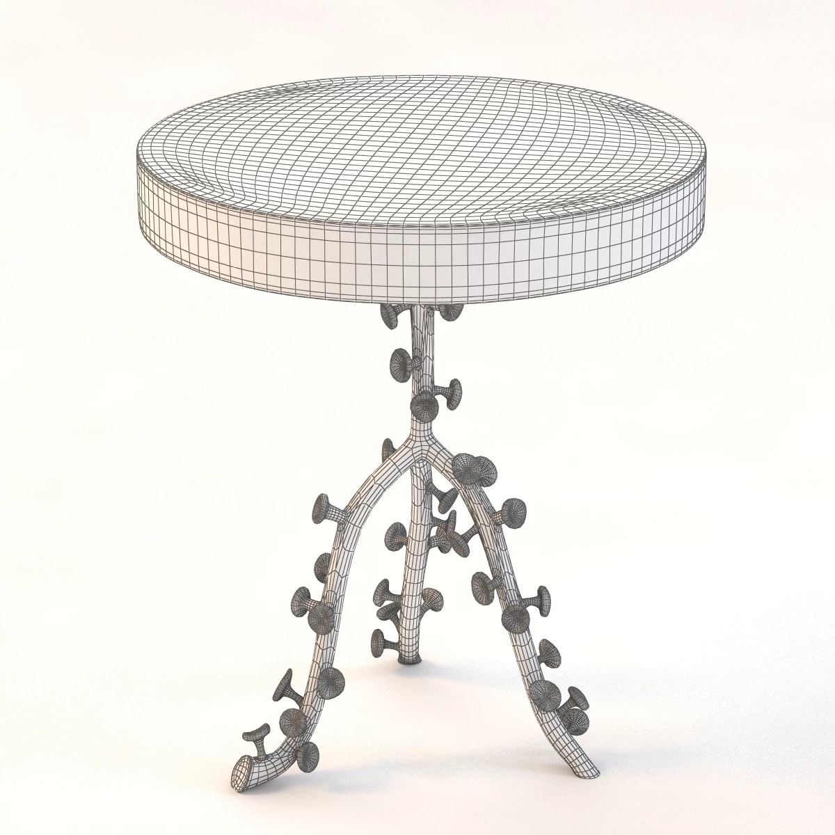 Ironies Side Table 3D Model_03