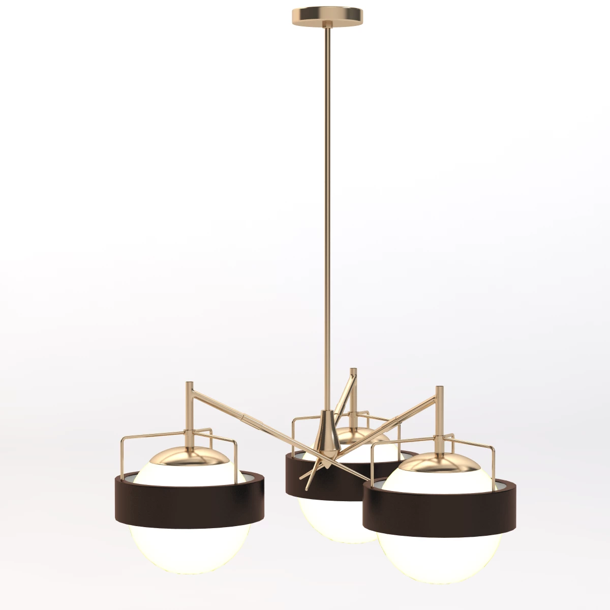 Italian Saturn Chandelier 3D Model_012
