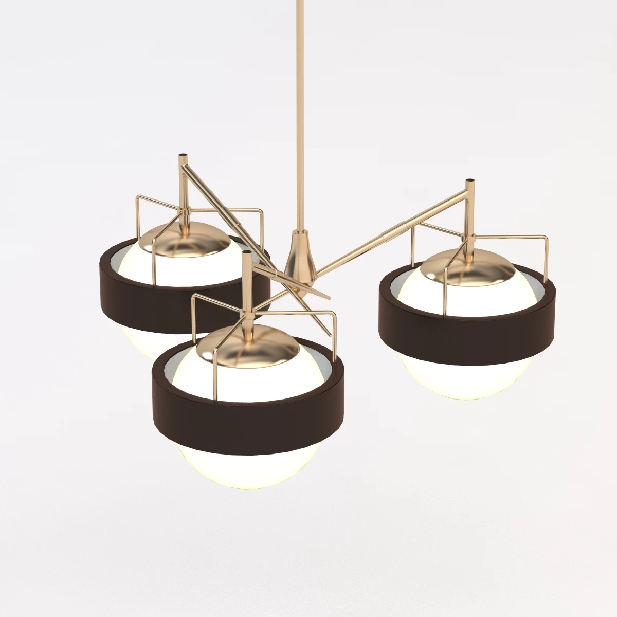 Italian Saturn Chandelier 3D Model_06