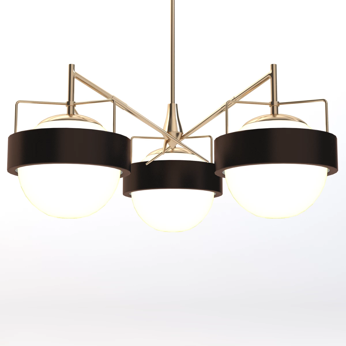 Italian Saturn Chandelier 3D Model_01