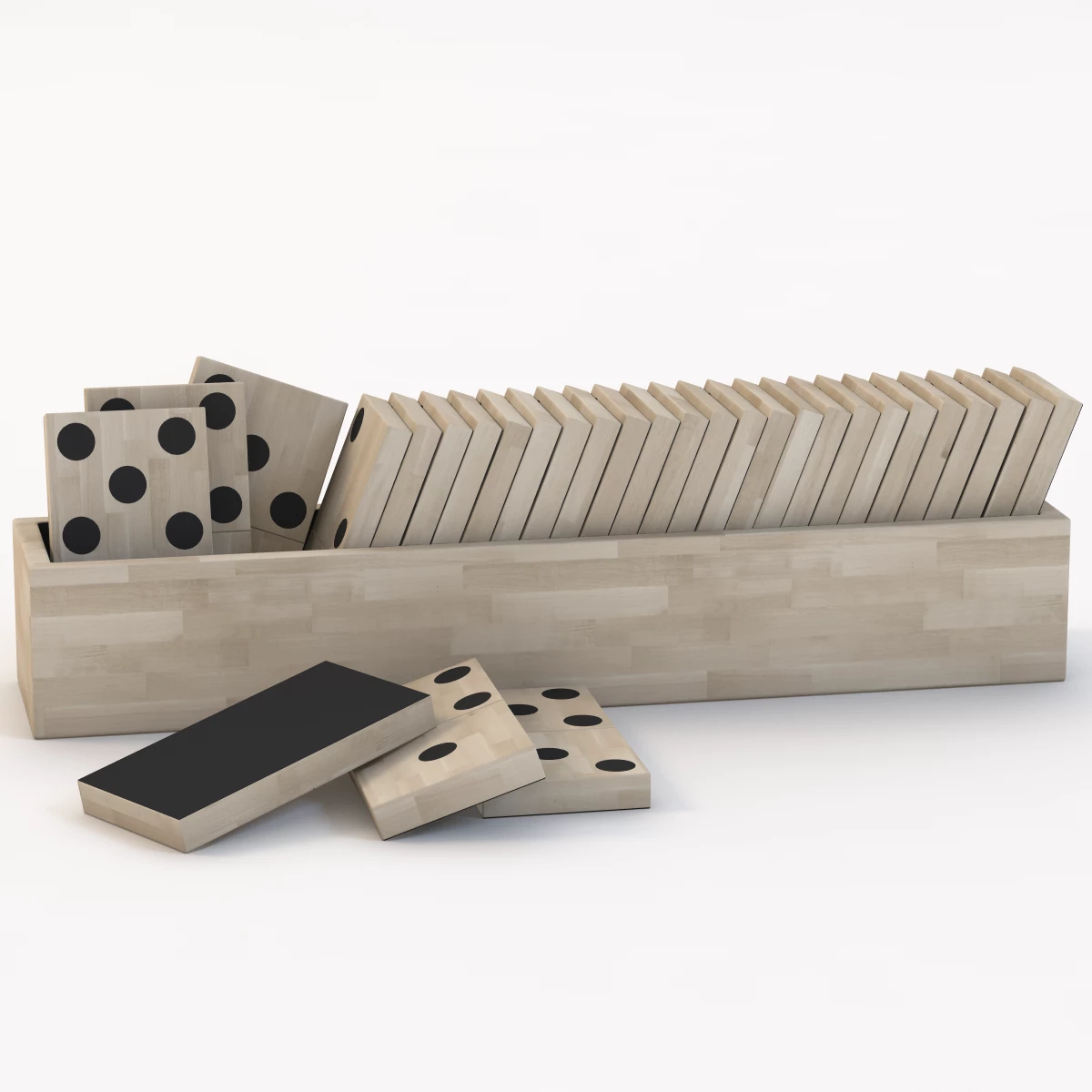Jayson Home Bone Dominoes 3D Model_01
