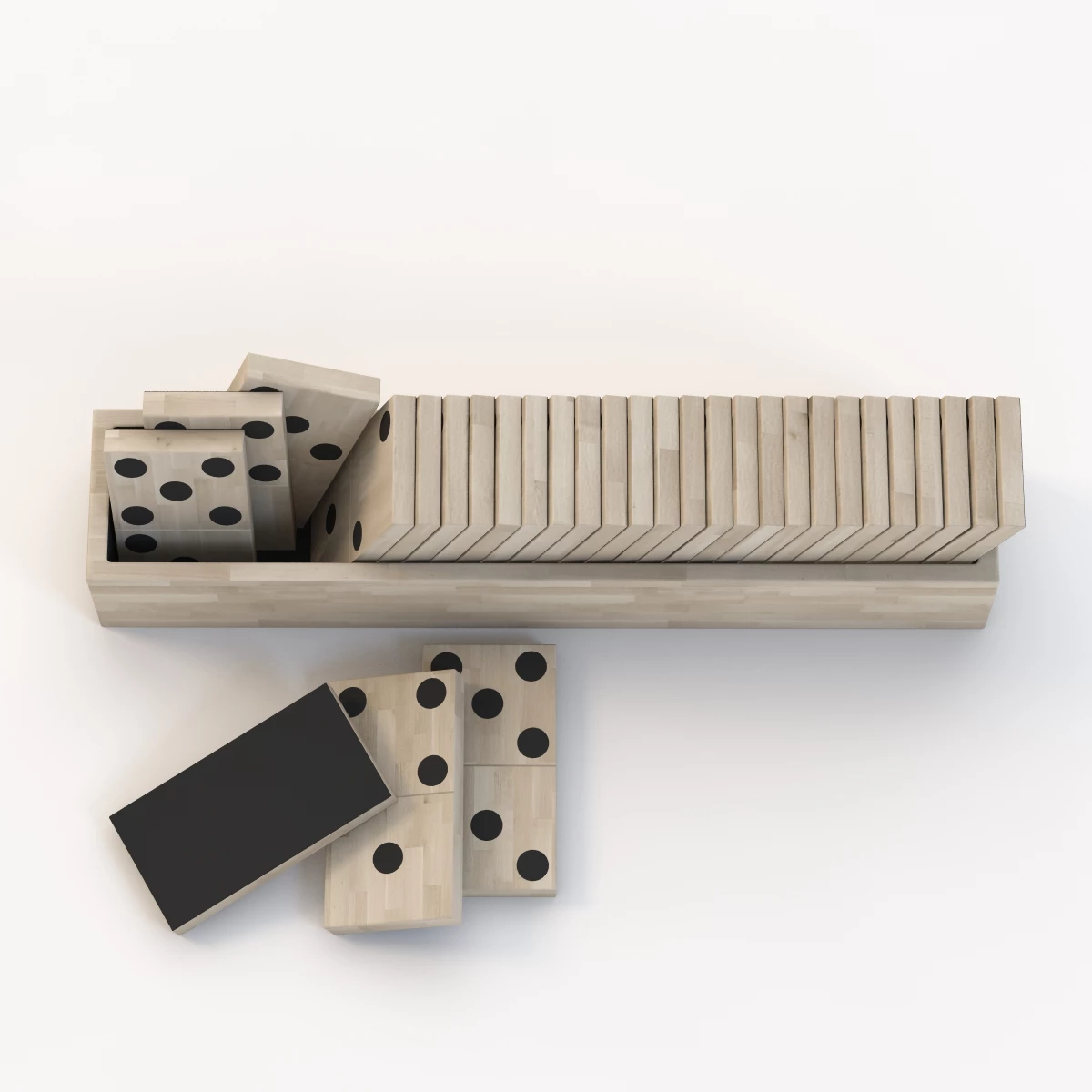 Jayson Home Bone Dominoes 3D Model_07