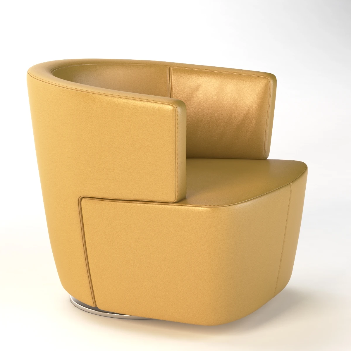 Joel Walter Knoll Armchair by Eoos 3D Model_01