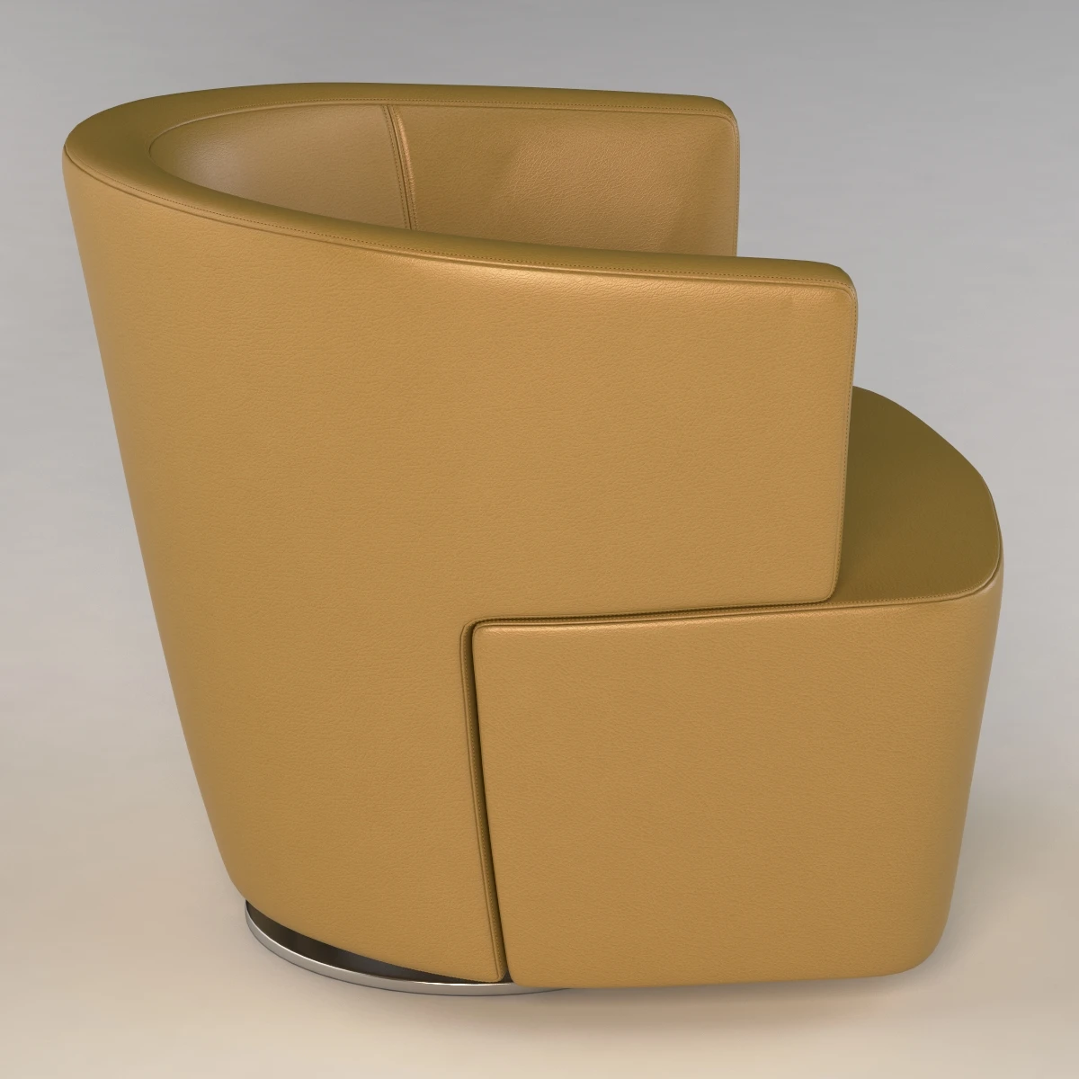 Joel Walter Knoll Armchair by Eoos 3D Model_06