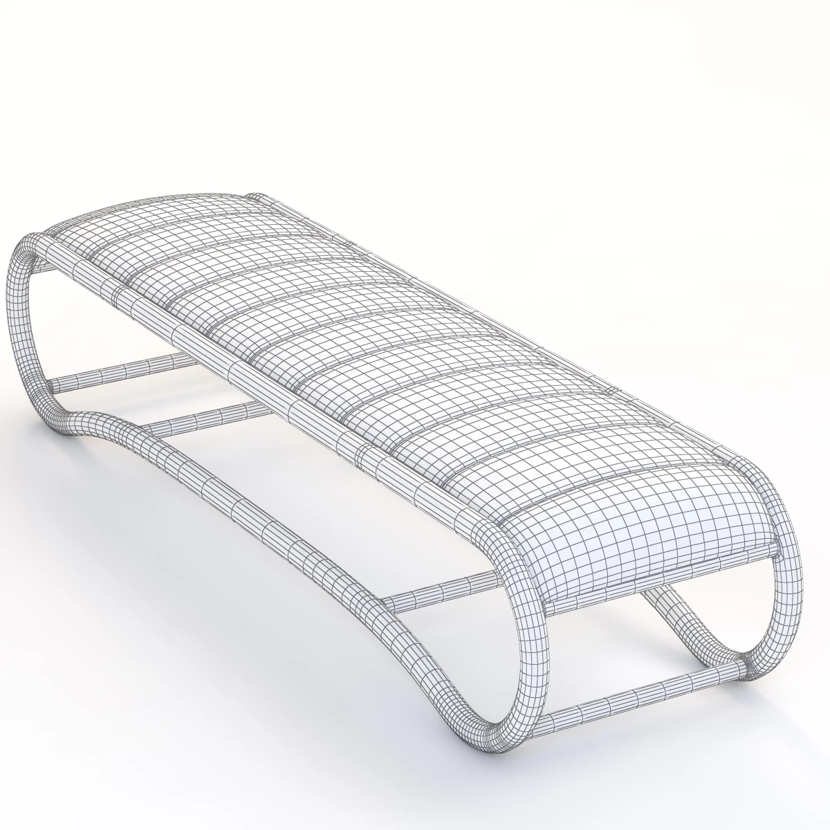 Joseph Jeup Aiden Bench Tufted 3D Model_08