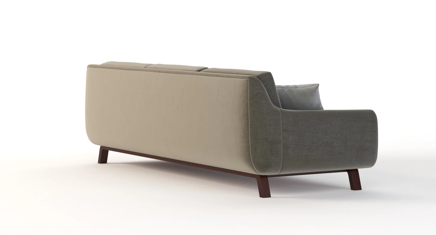 Joybird Calhoun Sectional Sofa Three Seater 3D Model_06