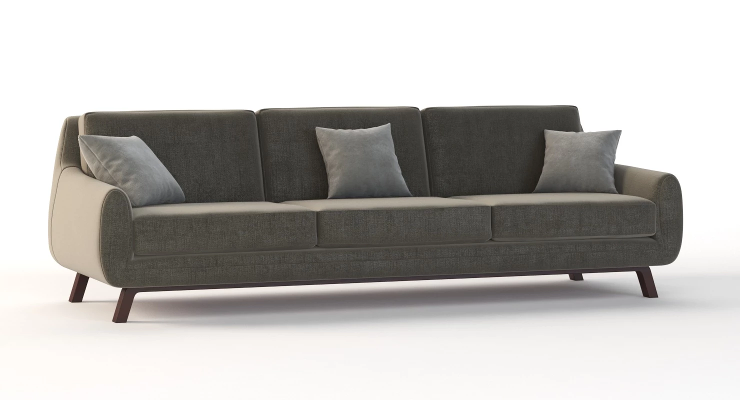 Joybird Calhoun Sectional Sofa Three Seater 3D Model_04