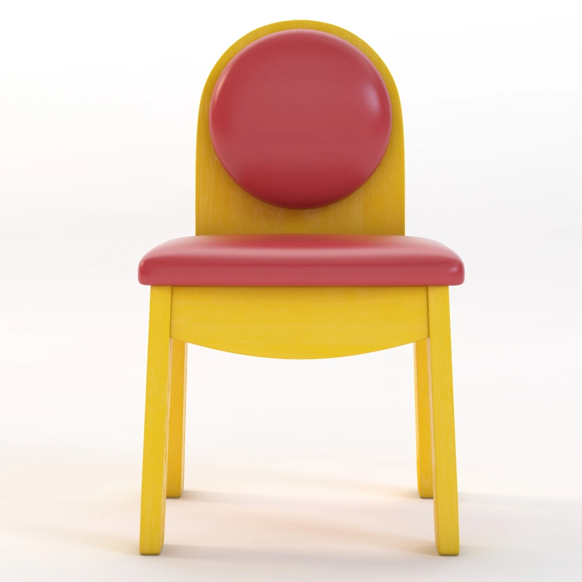 Junior 200 Childrens Chair 3D Model_06