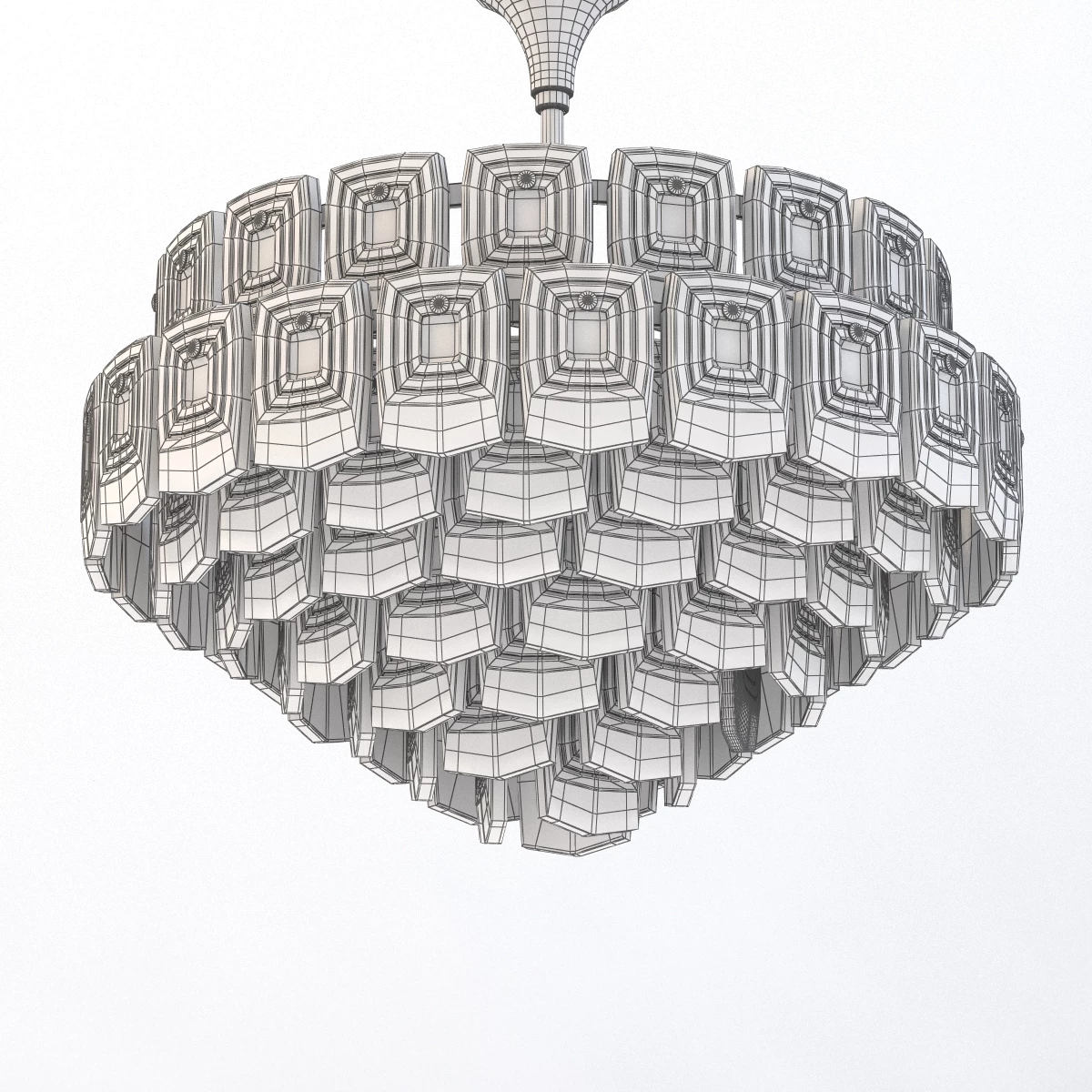 Kinkeldey Chandelier 3D Model_03