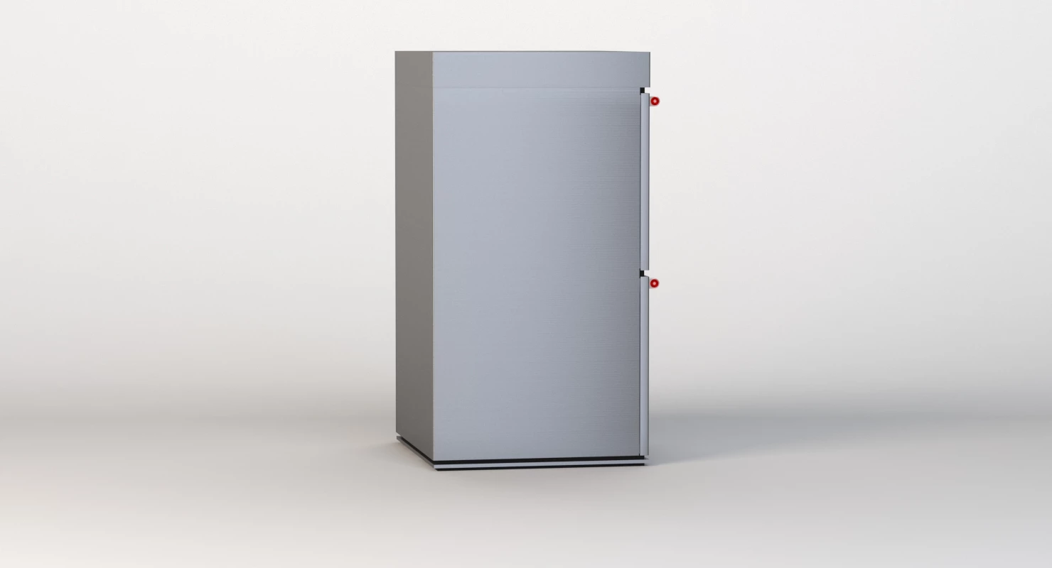 kitchenaid 30 Double Wall Oven KODE500EBS 3D Model_05