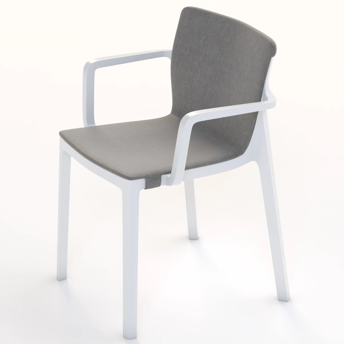 Kristalia Lp Armchair Padded 3D Model_08