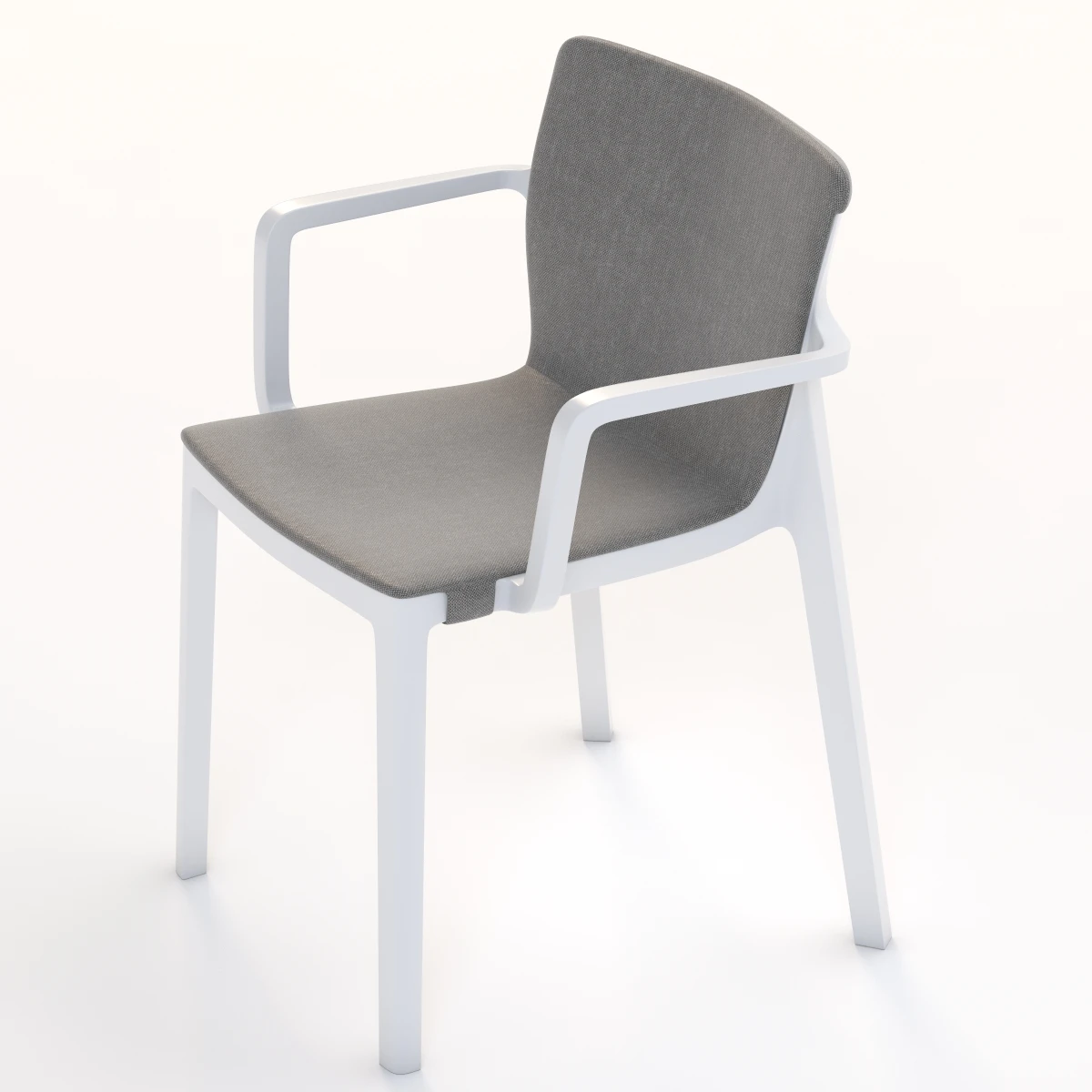 Kristalia Lp Armchair Padded 3D Model_05